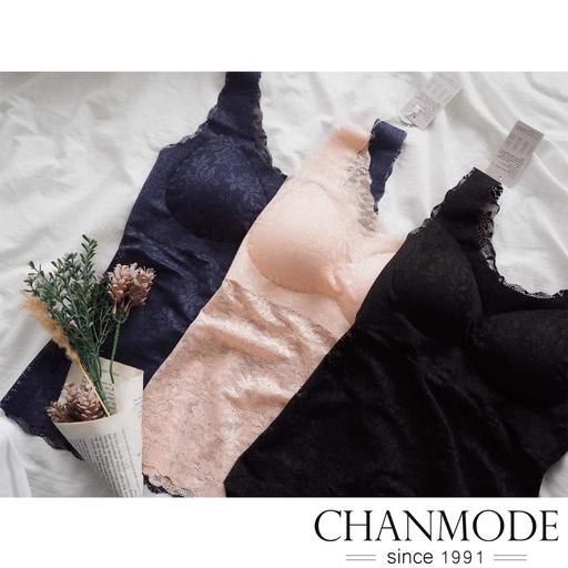 [6210] 全蕾絲無痕貼合背心式BRA TOP6210