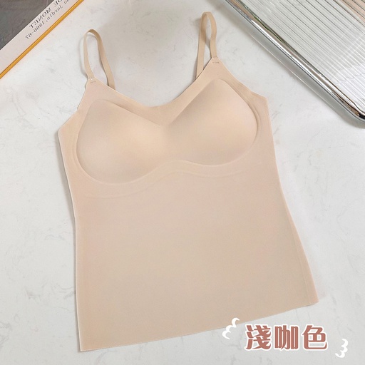 [1327] 1327 無痕輕暖細肩帶BARTOP