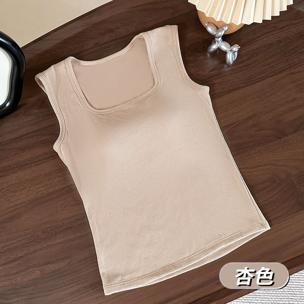 已斷貨 寬肩莫代爾修身暖絨美胸 BRA SL981