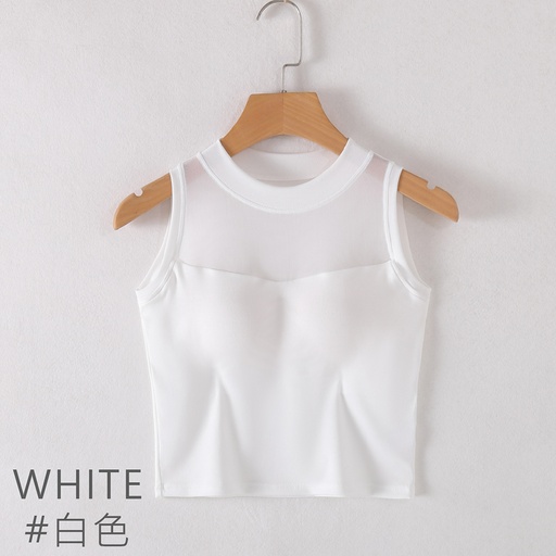 [915] 網紗透膚細緻天絲頂級輕奢 BRA TOP-915